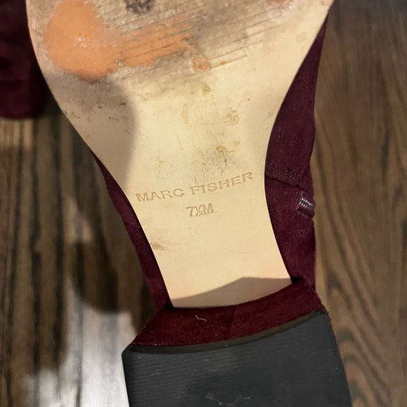 Marc Fisher ILEESIA block heel sock booties - size 7.5 - Picture 4 of 4